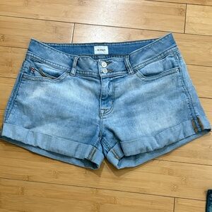 Hudson Jeans Light Blue Denim Shorts